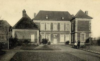 CHATEAU DE HONNECHY EN 1914